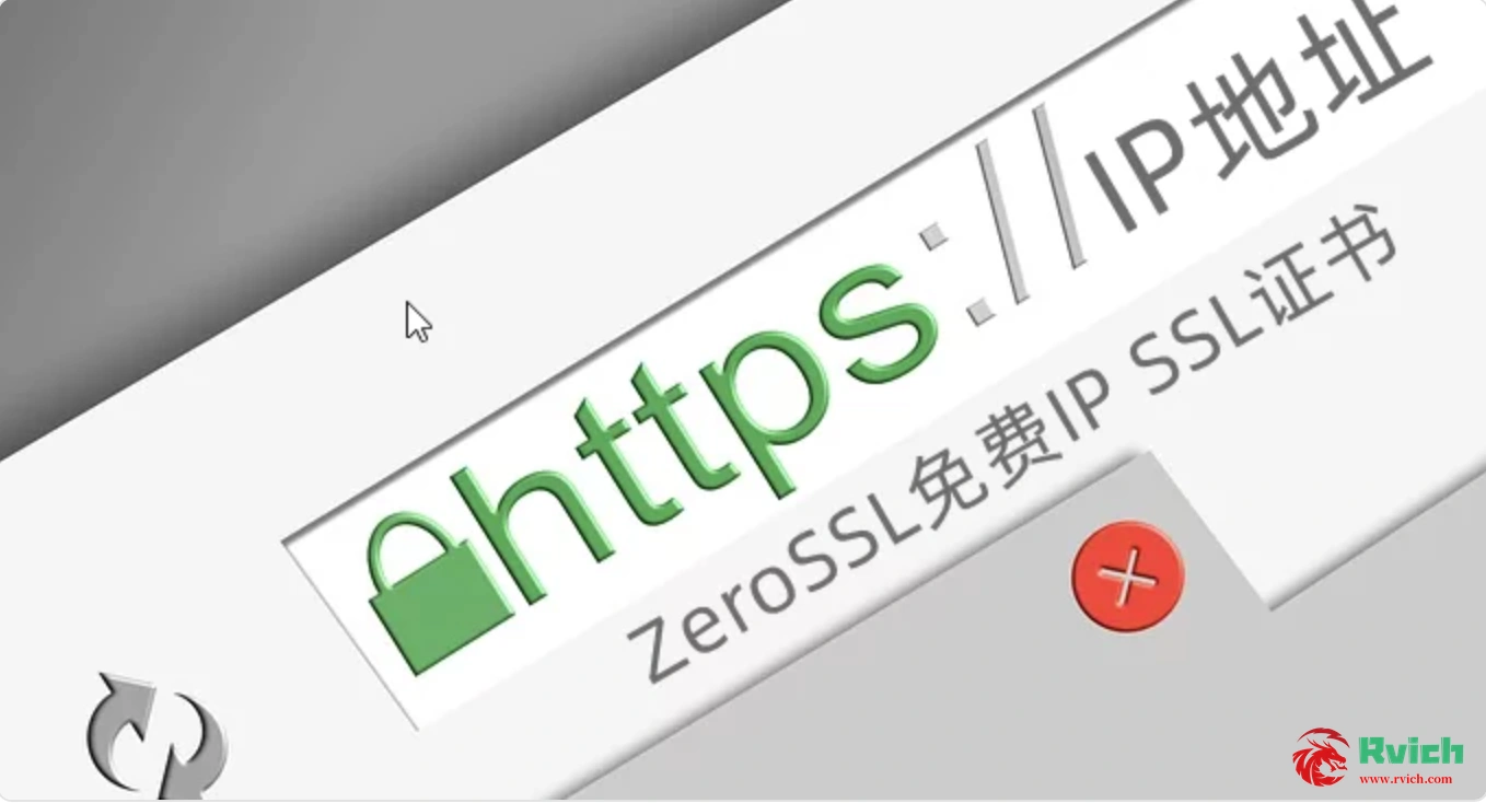 图片[1]-IP地址免费申请SSL证书-让IP地址实现HTTPS加密访问-Rvich Magazine